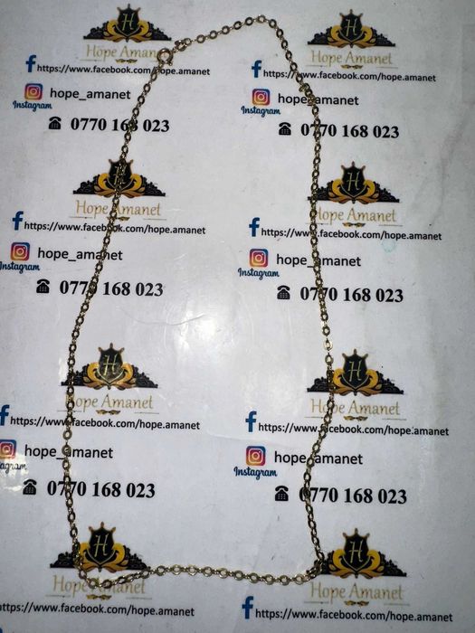 Hope Amanet P7/Lant aur 14 K/8.82Gr