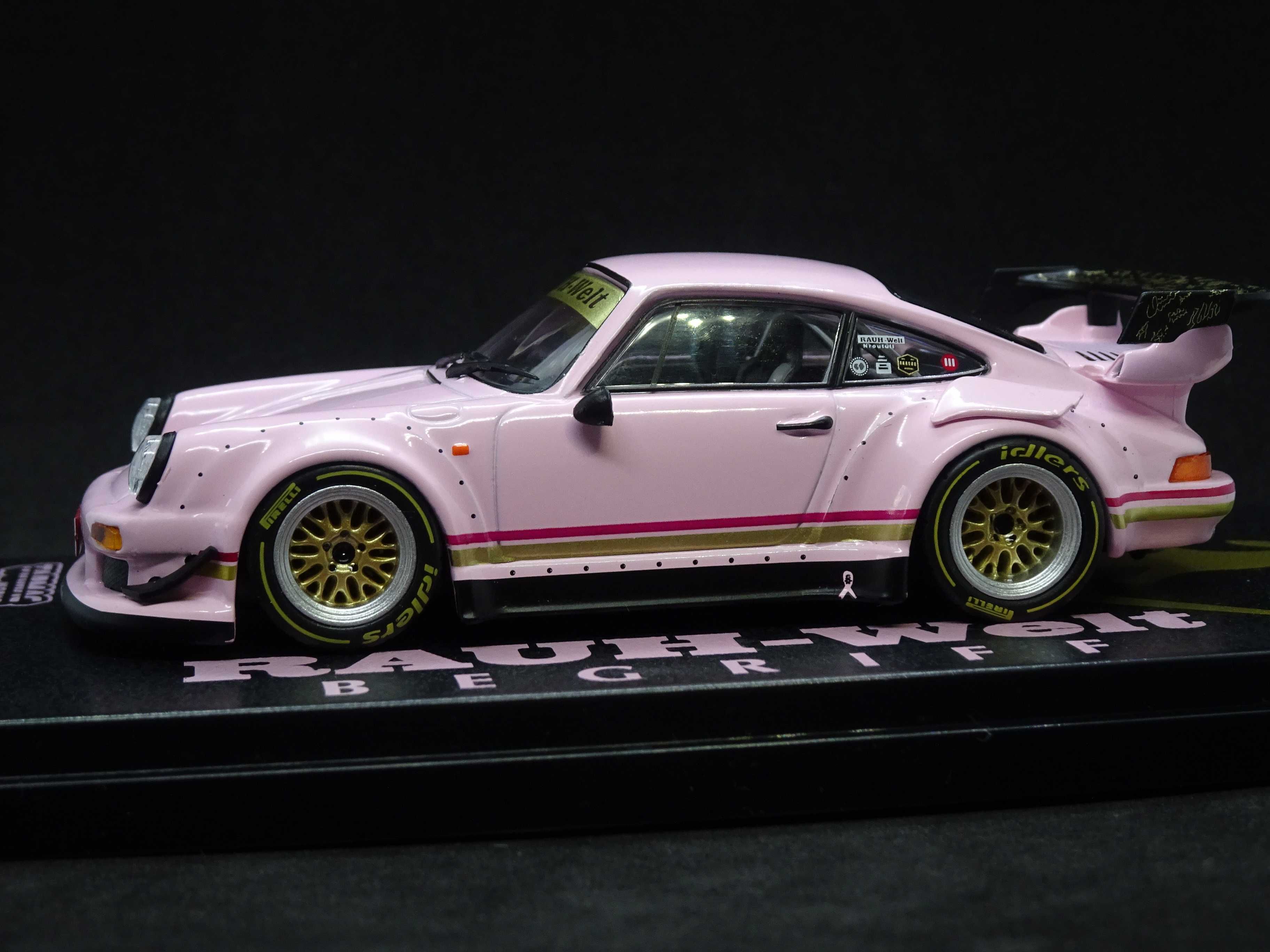 Macheta Porsche RWB 930 pink Tarmac Works 1:43