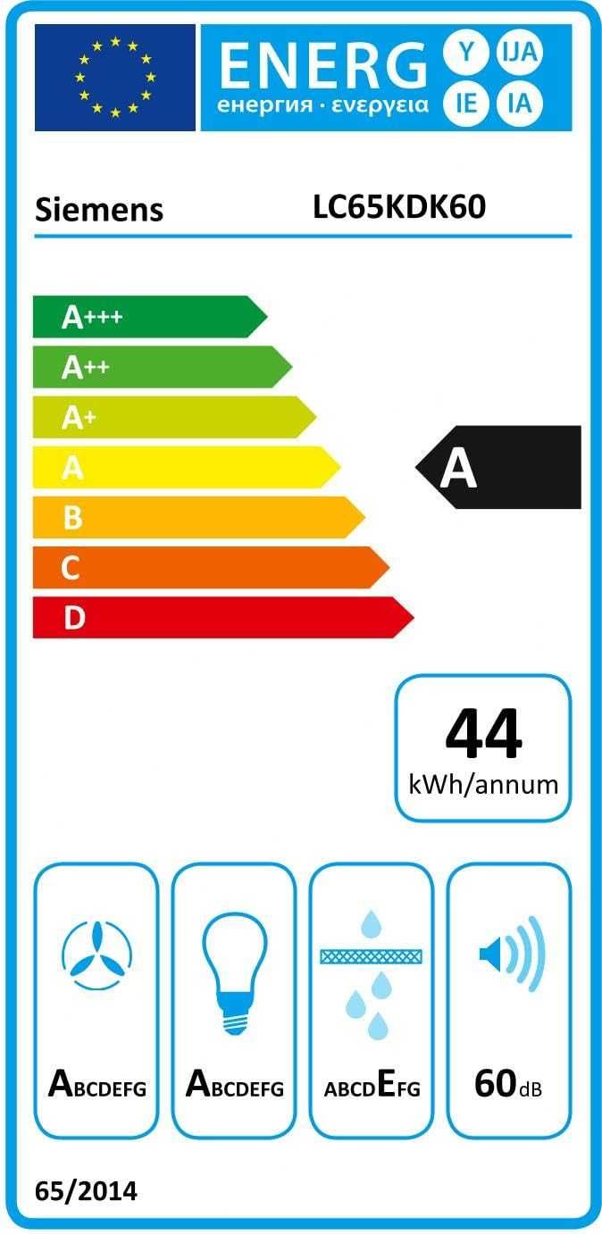 Аспиратор SIEMENS LC65KDK60 код 3391