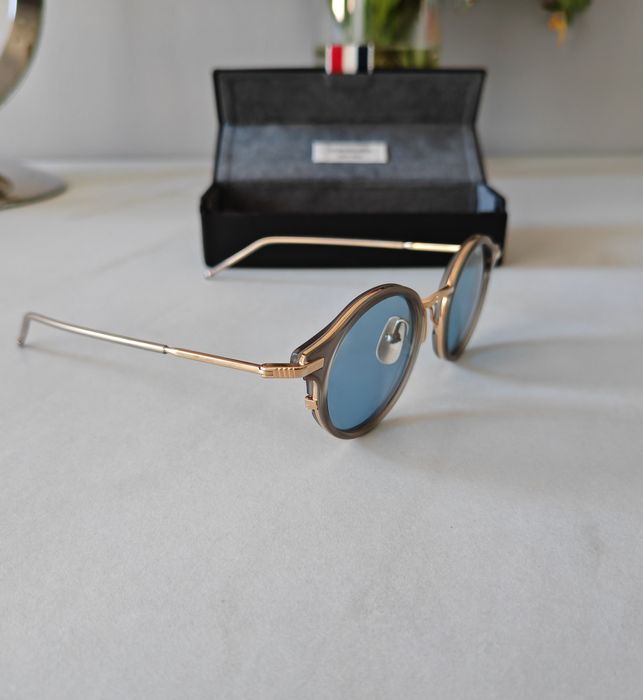 Vând ochelari Thom Browne Gold 12K
