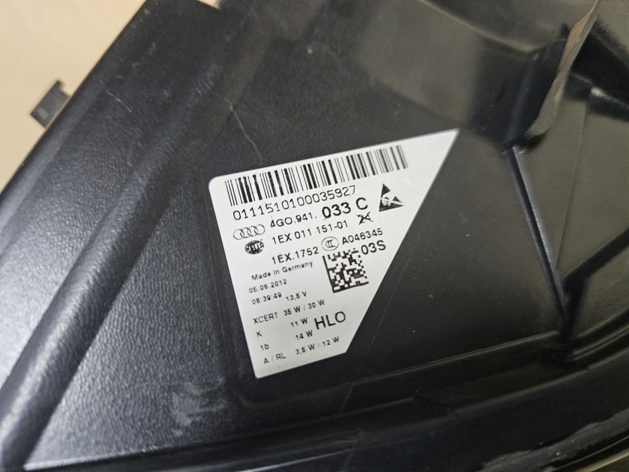 Ляв фар Audi A6 C7 Full LED lqv far ауди а6 ц7 фул лед