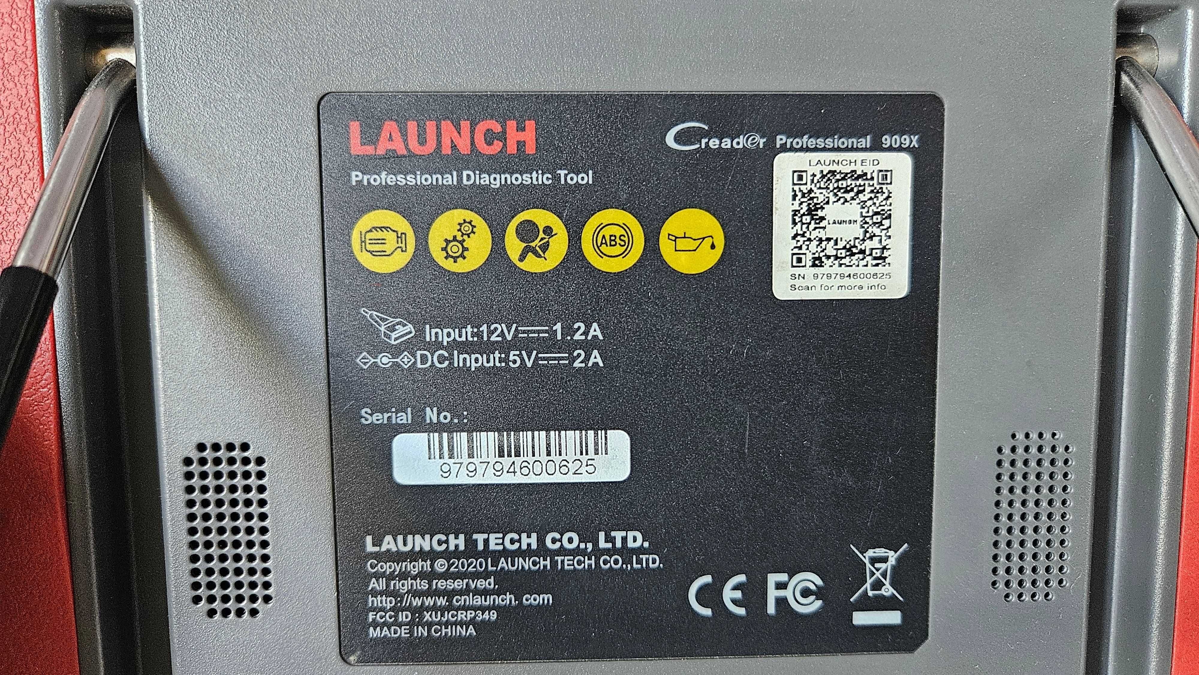диагностика LAUNCH 909X