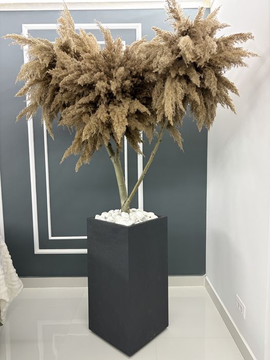 Aranjament decorativ cu Pampas Natural