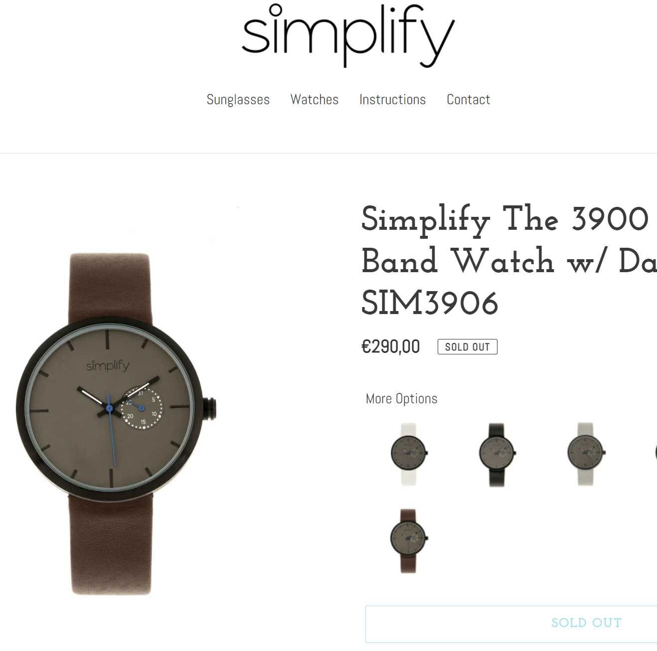 Новые американские часы Simplify из США Можн на подарок Своя цена 290€