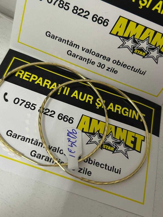 cercei aur 14k (m3) staramanet