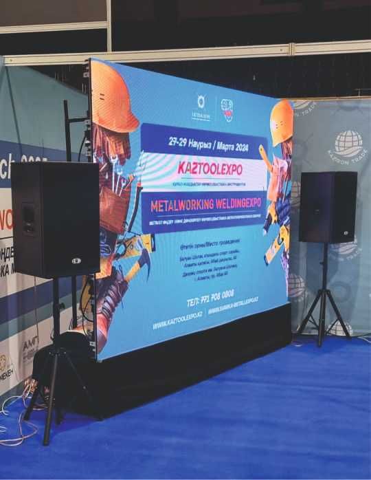 Аренда звукового оборудования микрофоны колонки