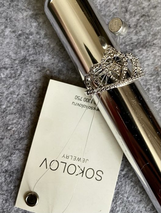 Кольцо новое SOKOLOV серебро 925