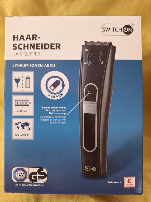 Aparat de tuns parul si barba, alimentare la baterii sau 220V