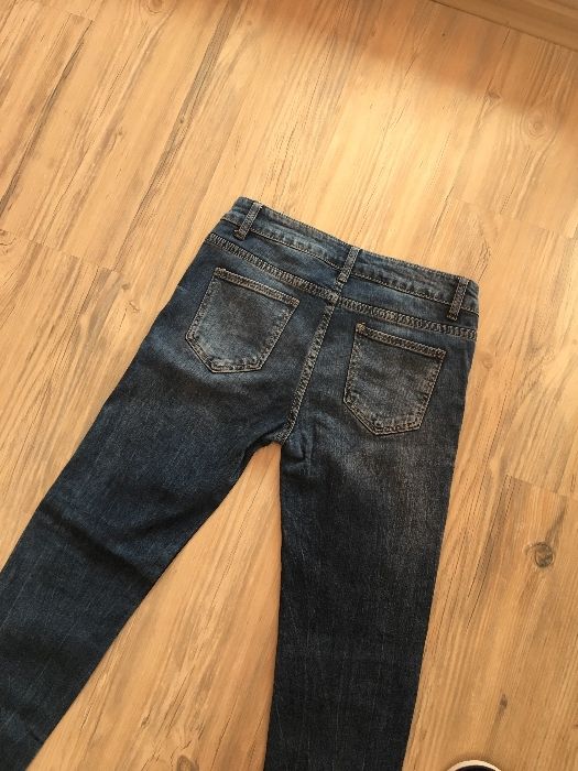 Дънки черни, сини, зелени, накъсани