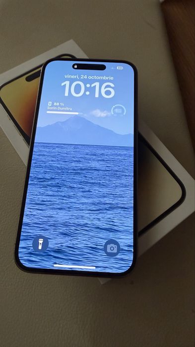 Iphone 14 Pro Max 256gb gold desert titanium