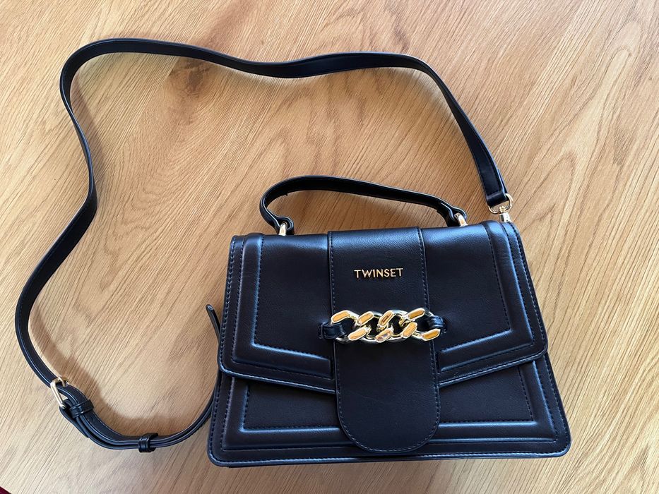 Дамска черна чанта TWINSET