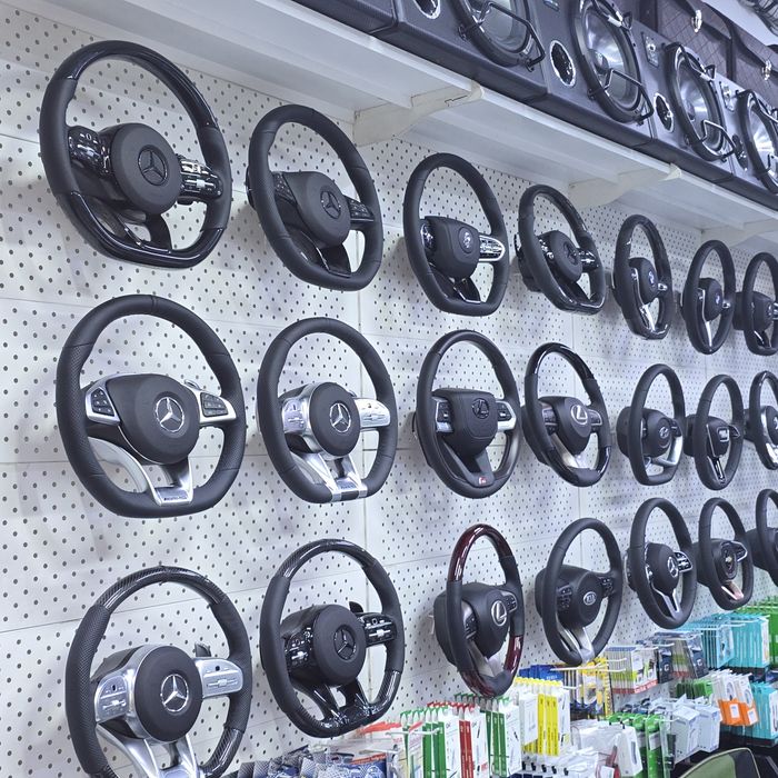 Руль на газель разные варианты есть. Самый большой ассортимент рули