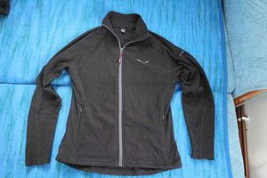 Fleece Salewa M dama negru si verde