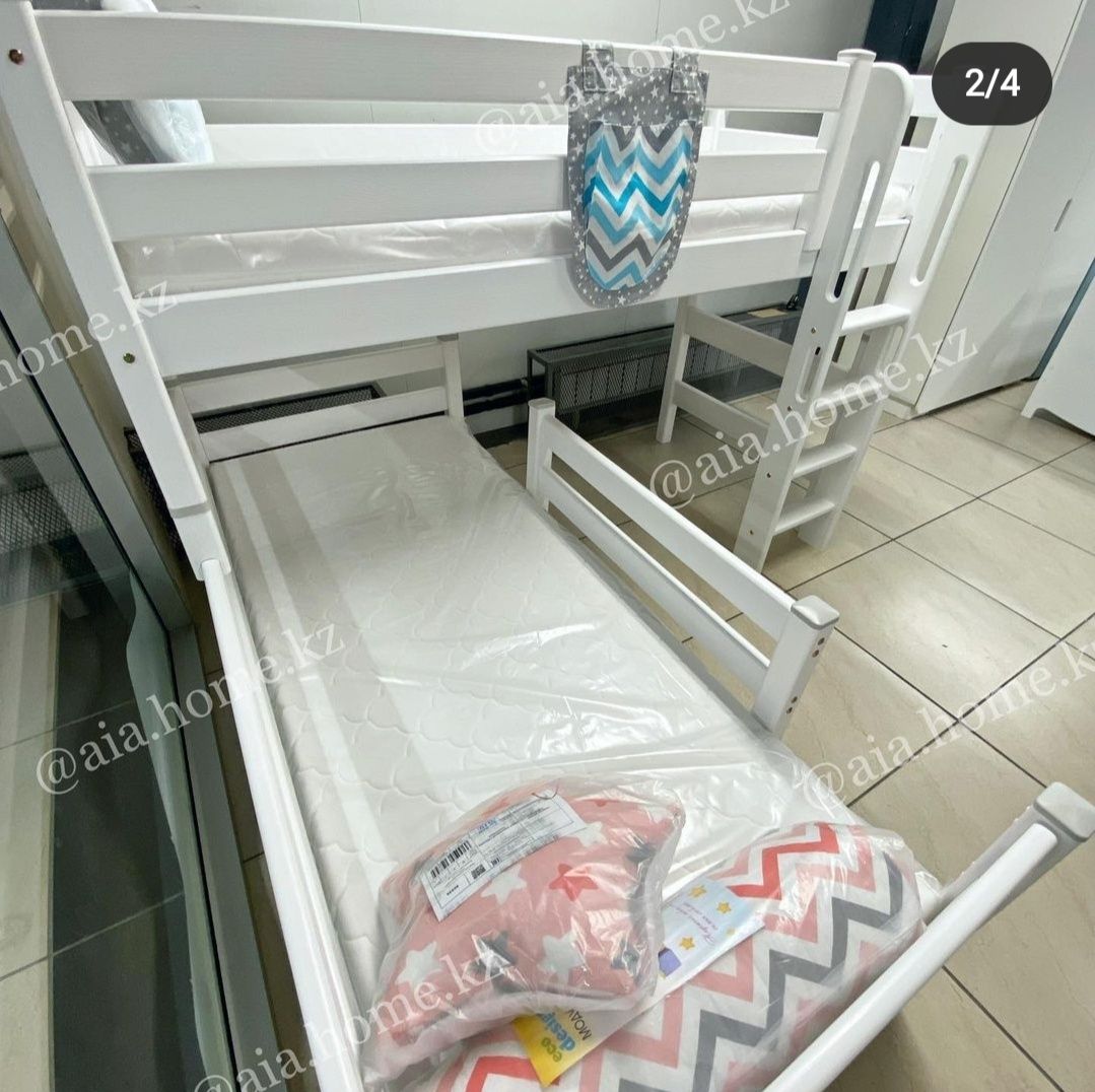 Двухъярусная кровать в ассортименте со склада Россия.каспи