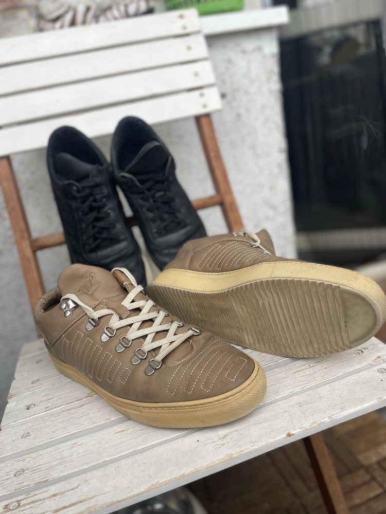Мъжки кожени обувки кецове Filling Pieces 42