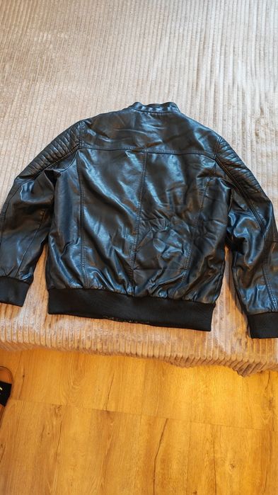 Мъжко кожено яке зимно