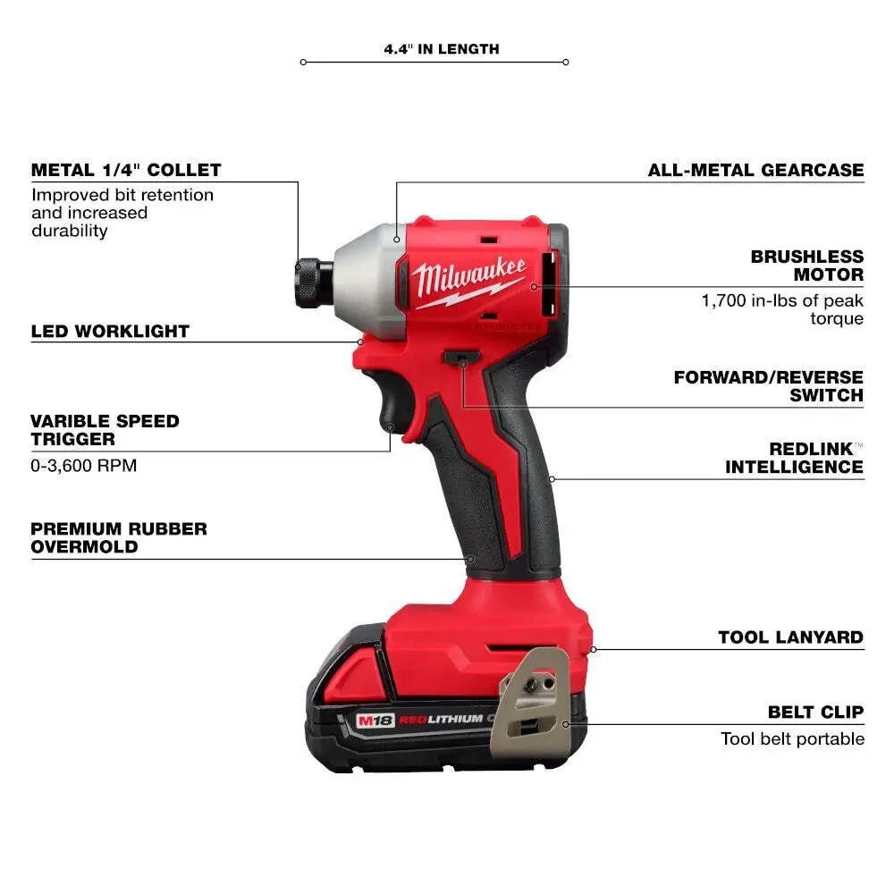 Milwaukee M18 набор компактных шуруповёртов .НОВИНКА!!!