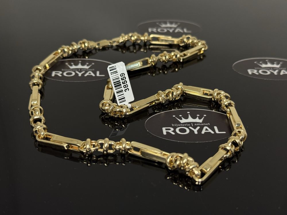Bijuteria ROYAL : Lant AUR NOU 14K / 26.68 GR
