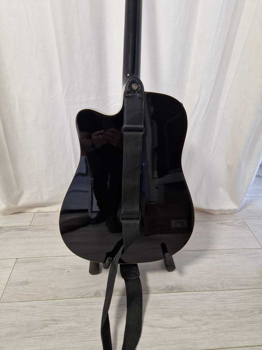 Chitară electro-acustica Tenson + husa premium Turtle Bag