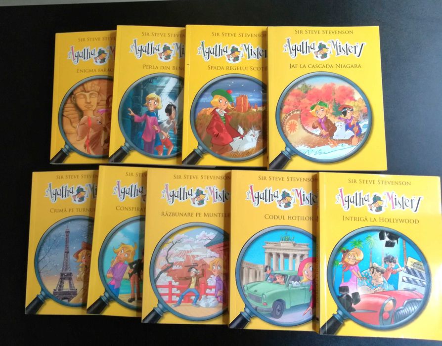 Carti seria Agatha Mistery- 9volume