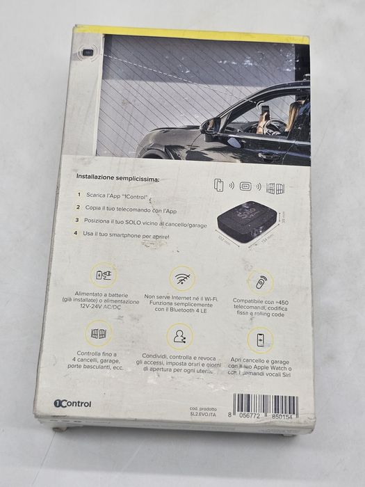 Deschizător de poartă wireless Bluetooth 1Control Solo EVO, deschizăto