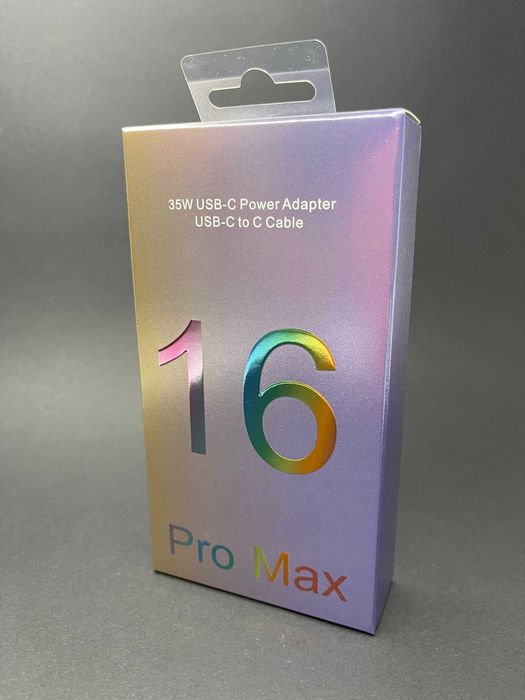 Set Incarcator Fast Charge 35W Pentru IPhone 16 Pro/Pro Max