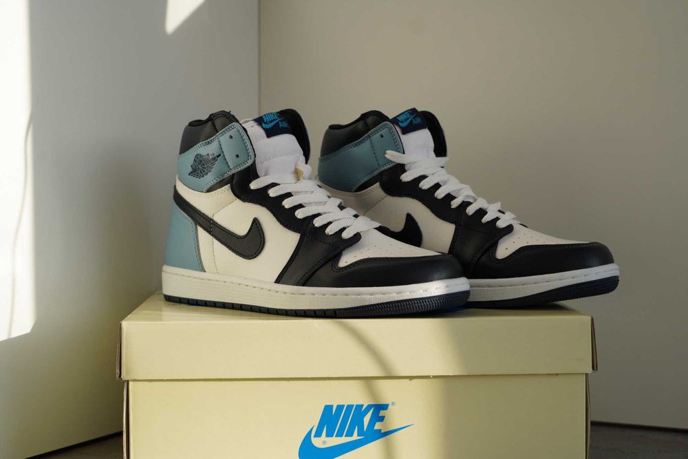 Adidași Jordan 1 OBSIDIAN - Toate Mărimile Disponibile, Cu Cutie