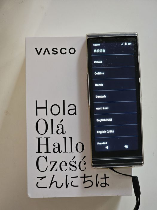 Vasco V4 translator