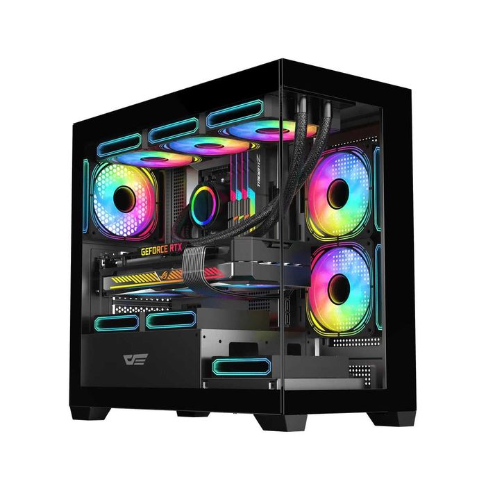 Гейминг компютър ARES Game – R7 5800X, RX6600, 24GB, 500GB NVMe, Win11
