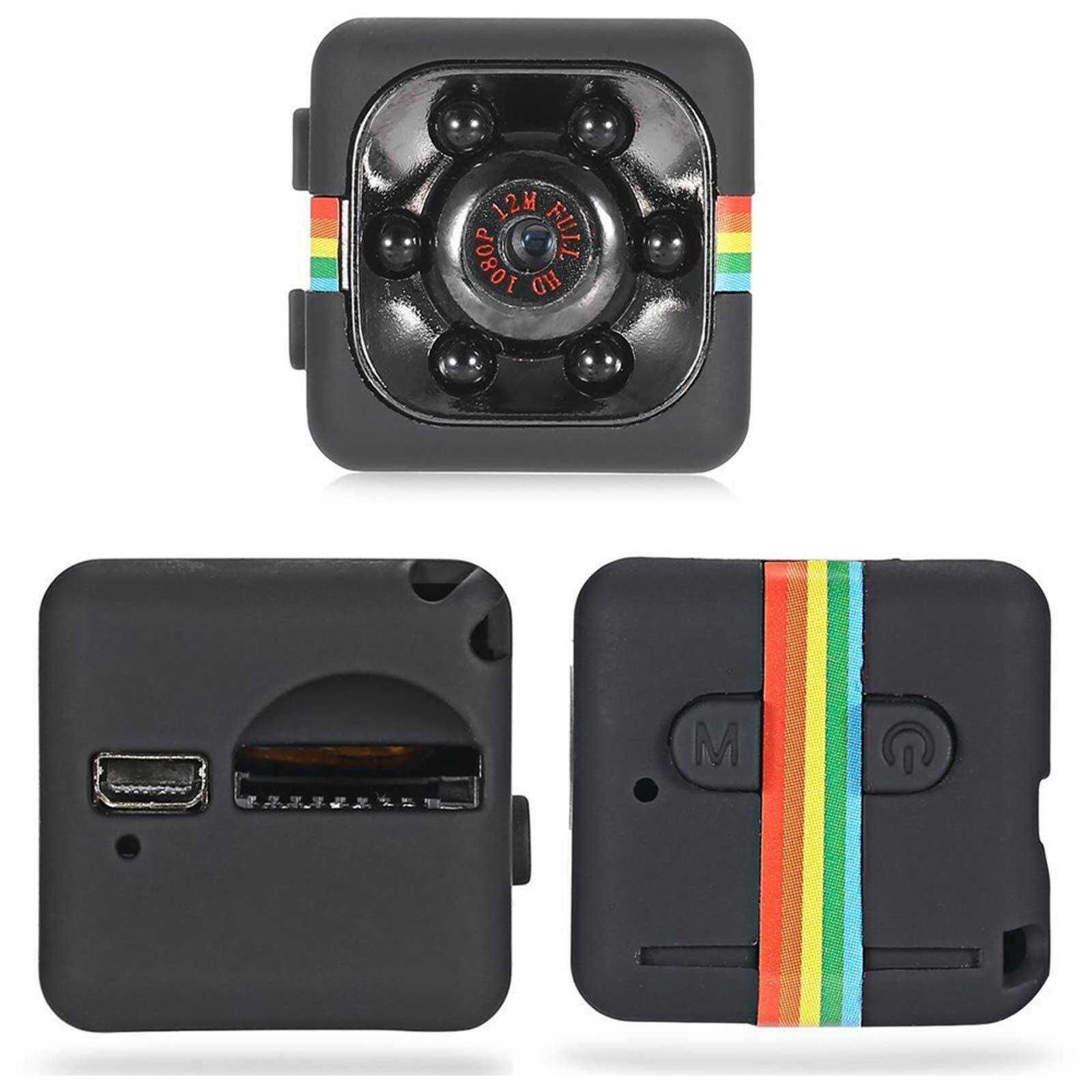 Мини скрита,шпионска,екшън и спорт камера. Бебефон Mini HD Camera SQ11