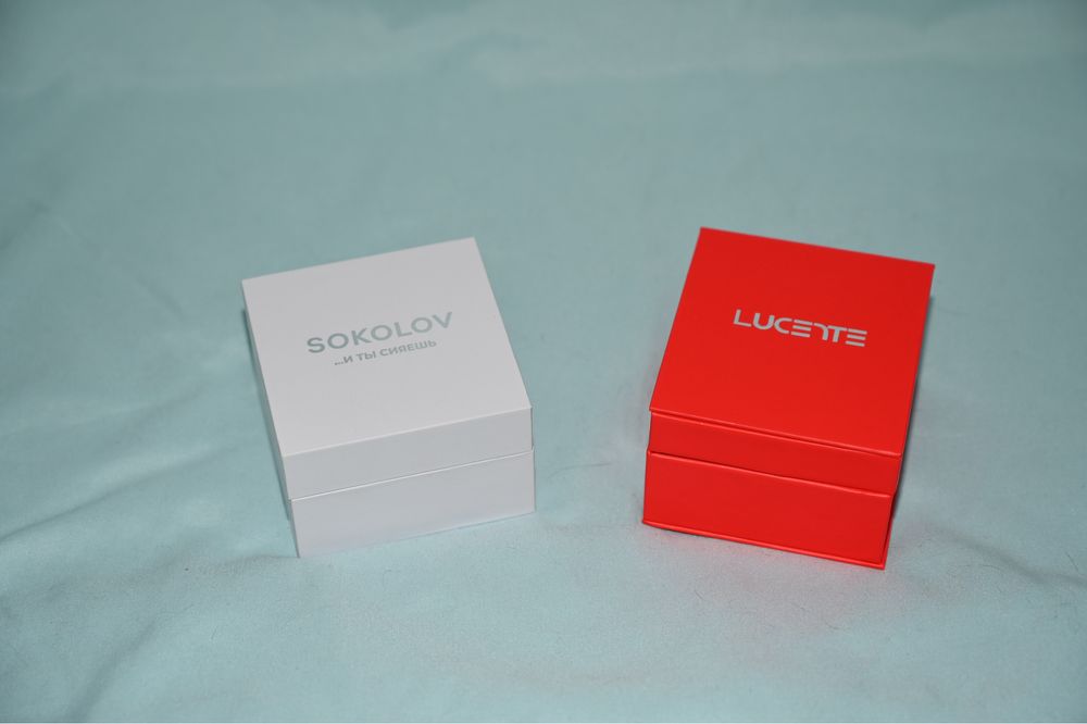 Два короба для колец новые