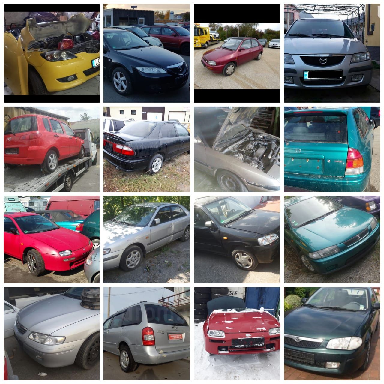 Mazda (323f, 626, 6, 3,2, 121)mpv(мпв)демио(demio) premasi(премаси)