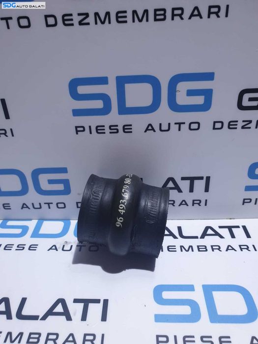 Furtun Conducta Tub Tubulatura Admisie Aer Turbo Turbina Turbosuflanta Citroen C4 1.6 HDI 2004 - 2013 Cod 9649367980