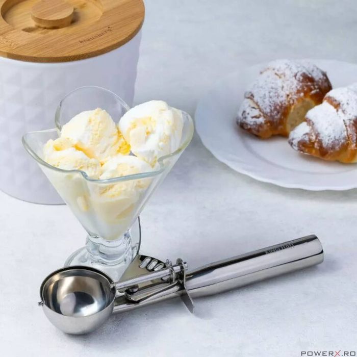 Cupa pentru inghetata, inox, 5 x 21 cm, KingHoff