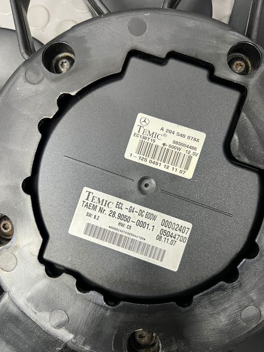 Electroventilator/GMV Mercedes C E Class Cla Glk