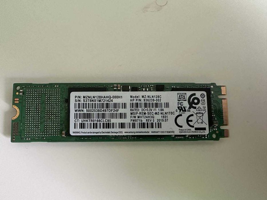 Жесткий диск SSD M.2 2280 NVME 128Gb Samsung MZ-NLN128C
