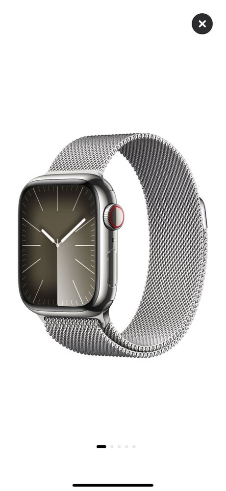 Apple watch 9 series 41 mm silver stainless steel