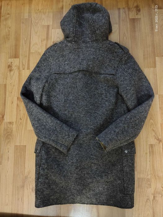 Пальто-дафлкот Zara (Испания),шерсть+кашемир,оригинал,новое,р-р 48