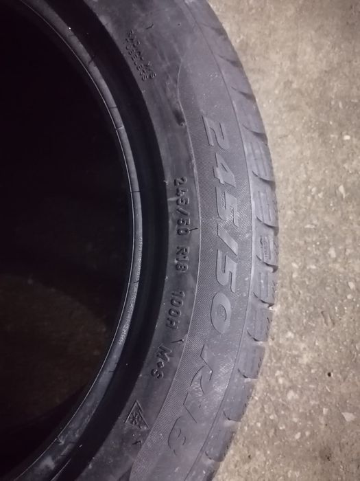 vand 4 cauciucuri run flat de iarna Pirelli 245/50 R18 100H dot 2022