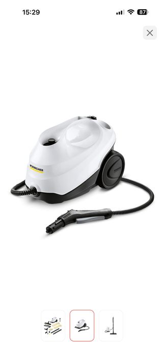 Пароочиститель Karcher SC 3 EasyFix Plus белый