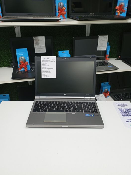 Гарантия ноутбук для работы Hp 8560P i5-2540M + подарок