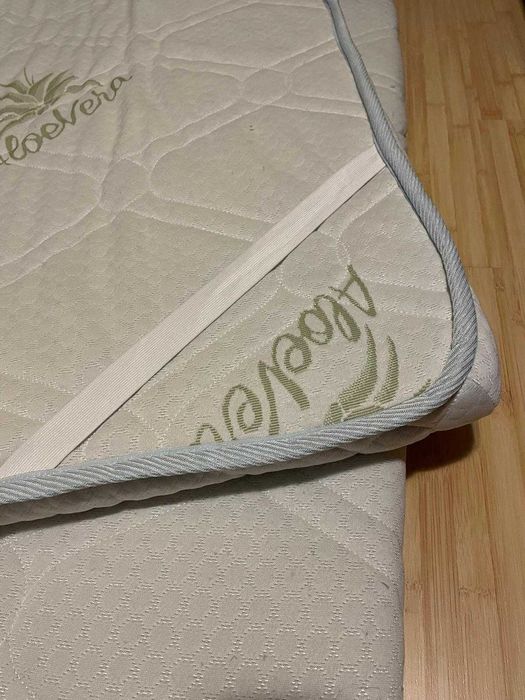 Topper/ top saltea MEMORY Aloe Vera 120x200 6cm