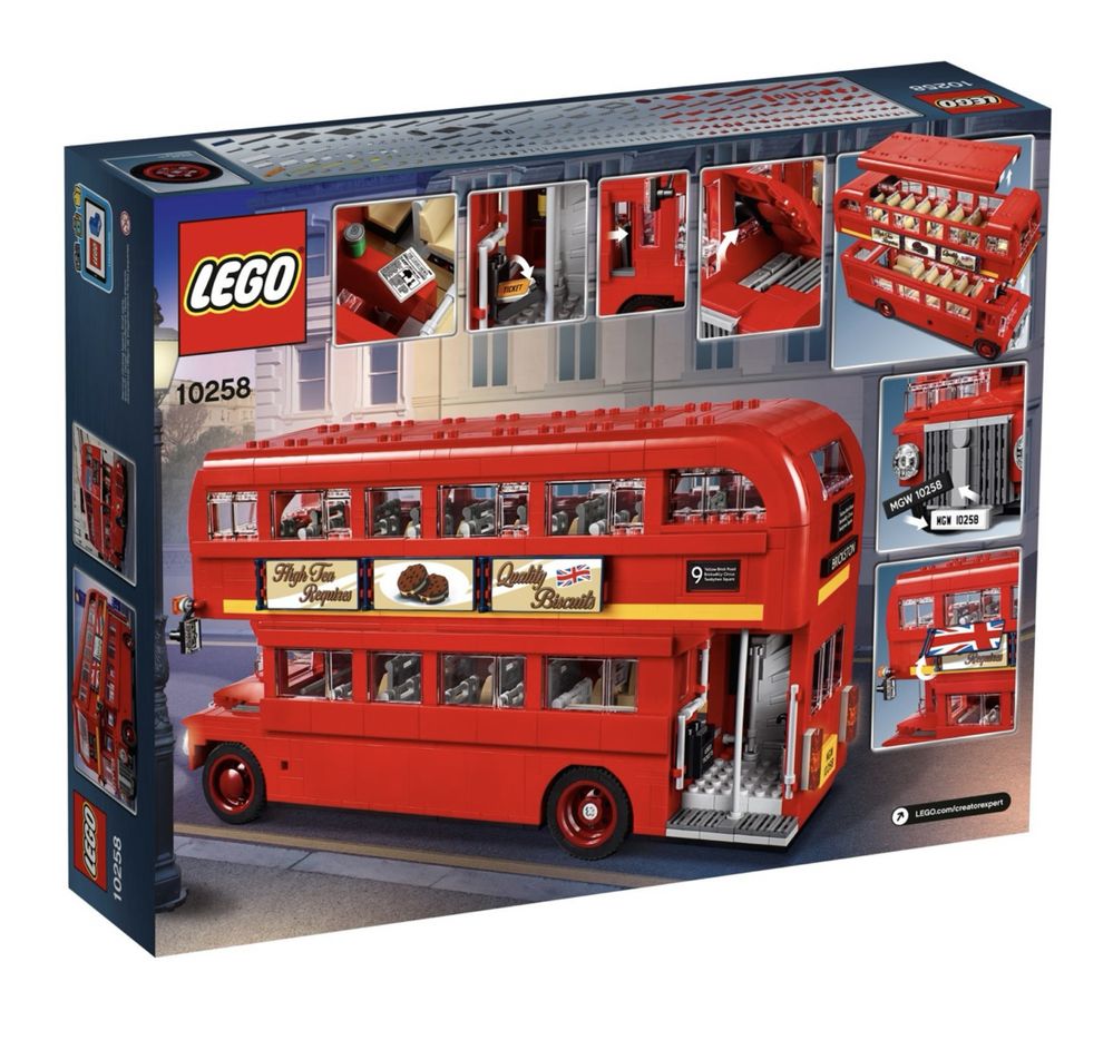 Lego Creator Лондонский автобус 10258