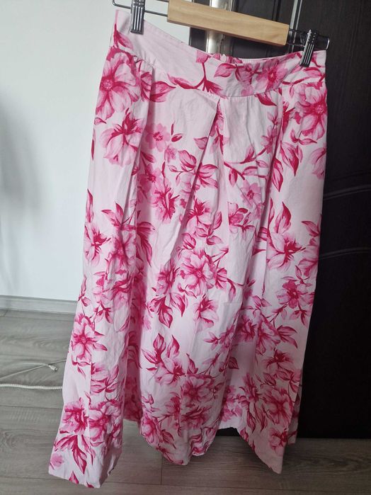 Fustă cu imprimeu floral