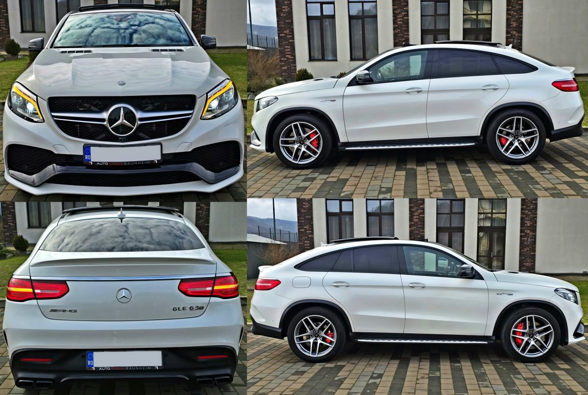 Mercedes GLE Coupe 63S AMG 5.5 V8 585cp 4Matic 7G-Tronic 2016 E6 Full