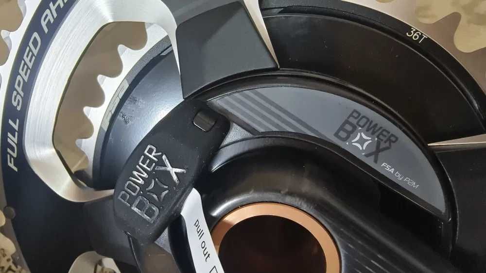 Курбел FSA Powerbox Carbon BB386EVO Crankset 2x11-speed -52/36 T 175mm