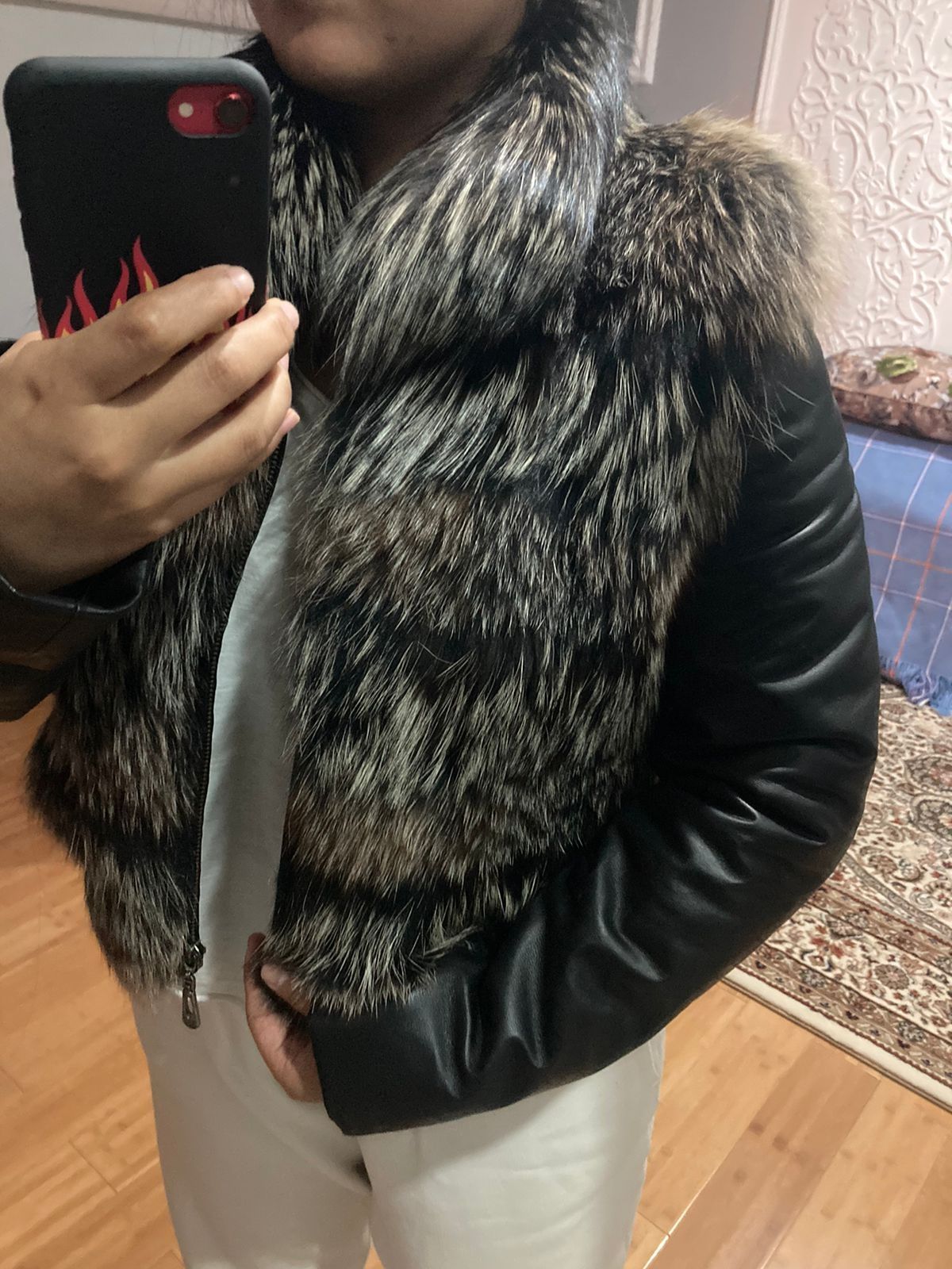 Турецкая кожная куртка женская
