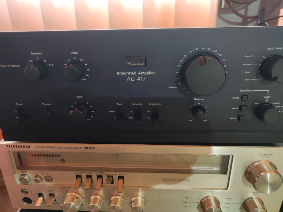 Sansui AU 417 vintage colectie personala.