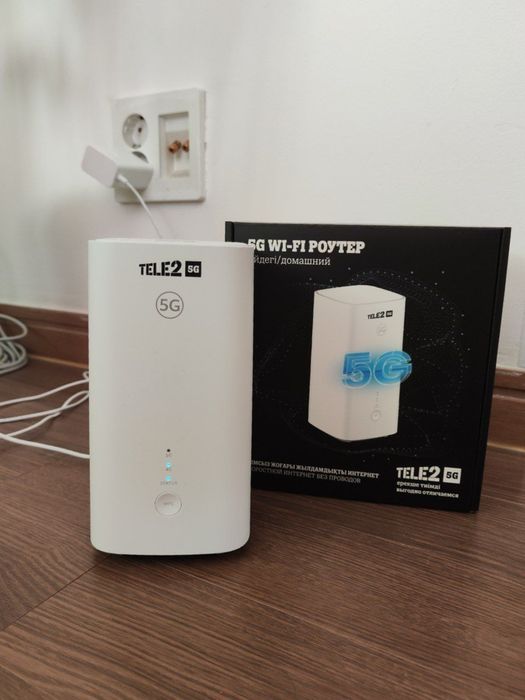 Продам Роутер Tele2 5G в отличном состоянии весь комплект.
(H155-380)-
