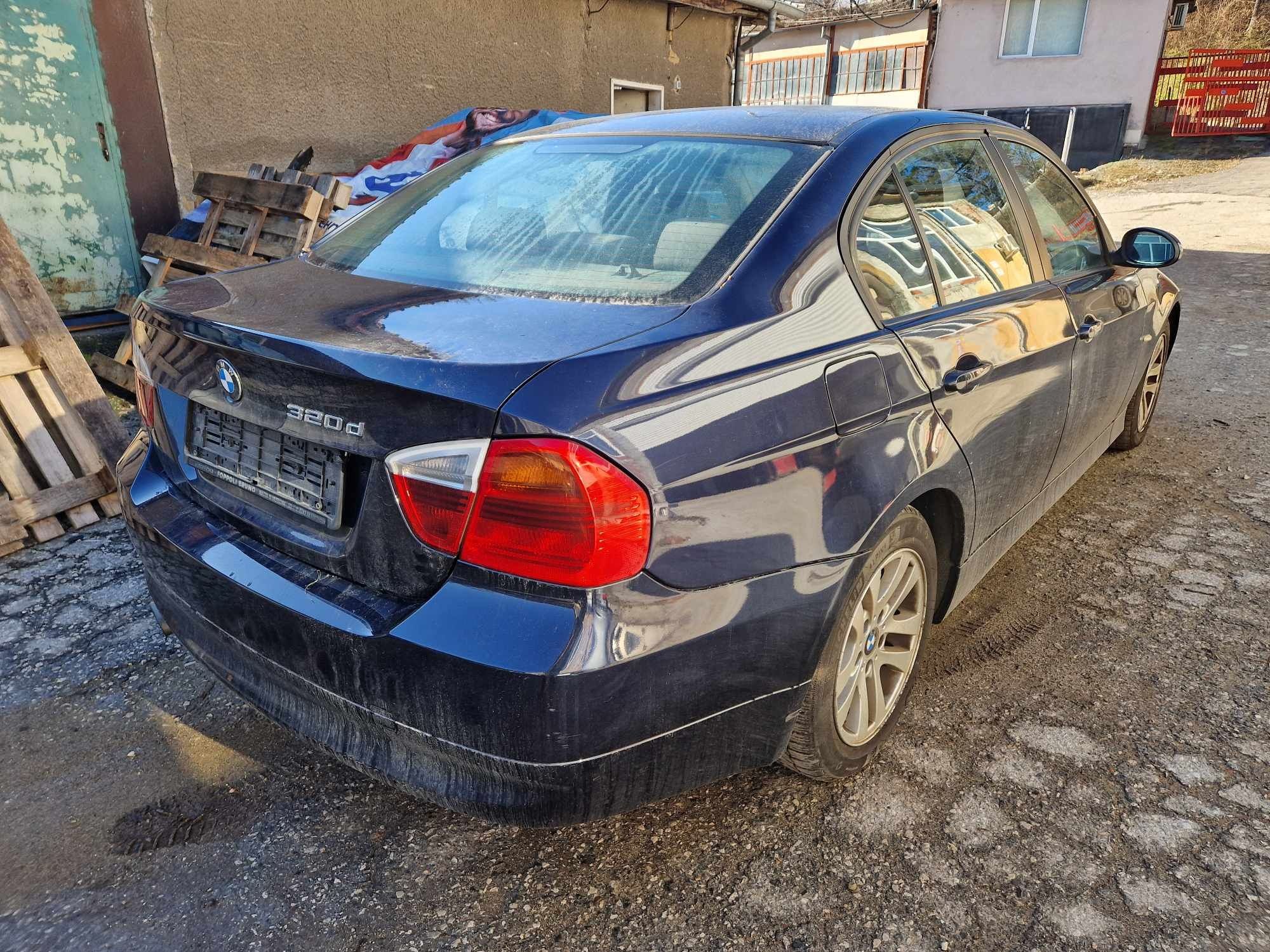 BMW E90 320D 177кс ръчка НА ЧАСТИ!